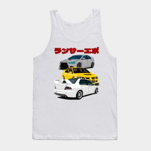 Mitsubishi Lancer Evolution Generation Tank Top